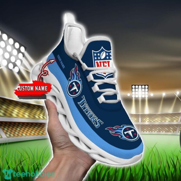 Custom Name Tennessee Titans Max Soul Shoes Sneakers Sport Gift Product Photo 4