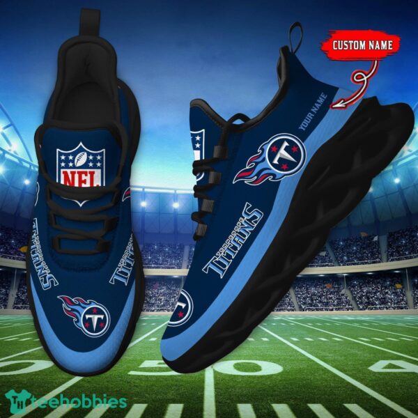 Custom Name Tennessee Titans Max Soul Shoes Sneakers Sport Gift Product Photo 5