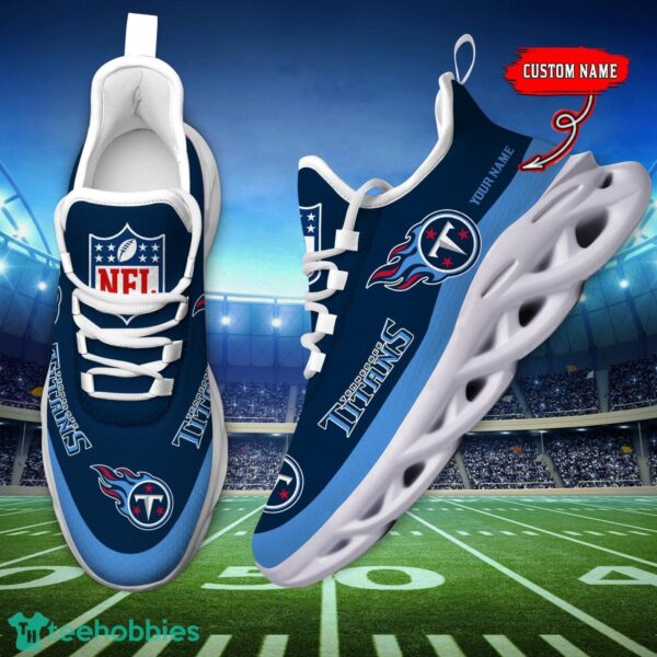 Custom Name Tennessee Titans Max Soul Shoes Sneakers Sport Gift Product Photo 6