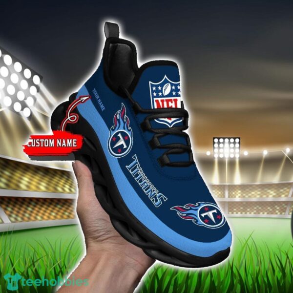 Custom Name Tennessee Titans Max Soul Shoes Sneakers Sport Gift Product Photo 1