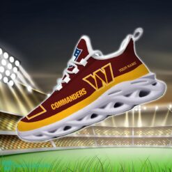 Custom Name Washington Commanders Max Soul Shoes Sneakers Sport Gift image Custom Name Washington Commanders Max Soul Shoes Sneakers Sport Gift Product Photo 3