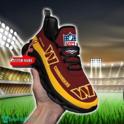 Custom Name Washington Commanders Max Soul Shoes Sneakers Sport Gift Product Photo 1