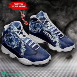 Dallas Cowboys Custom Name Air Jordan 13 Sneakers Sport Shoes Gift For Men And Women Product Photo 1