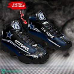 Dallas Cowboys Custom Name Air Jordan 13 Sneakers Team Gift Men Women Shoes Product Photo 1
