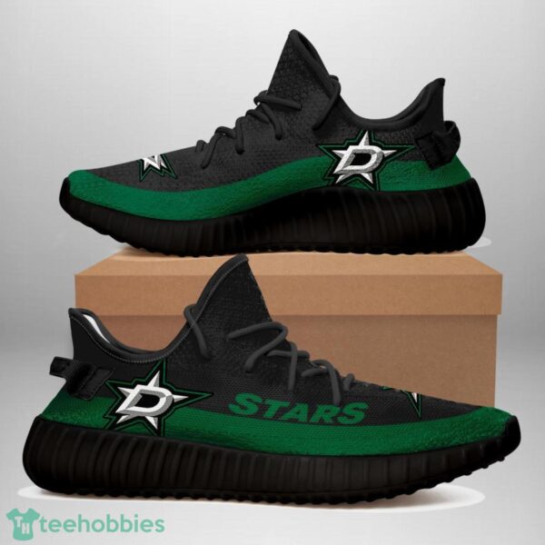 Dallas Stars Yeezy Sneakers For Men And Women Sport Team Gift Product Photo 2