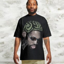 Dennis Rodman Oversize T-Shirt ,Chicago Bulls T-Shirt Product Photo 1