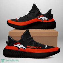 Denver Broncos Yeezy Sneakers For Men And Women Sport Team Gift Product Photo 2
