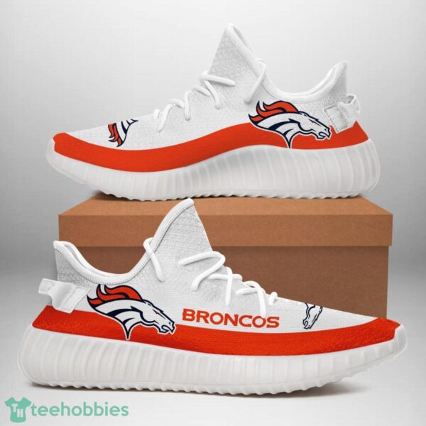 Denver Broncos Yeezy Sneakers For Men And Women Sport Team Gift Product Photo 1