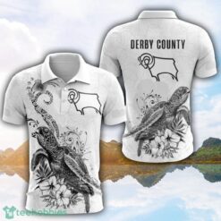 Derby County Turtle White Polo Shirt For Men And Women Gofl Polo Product Photo 1