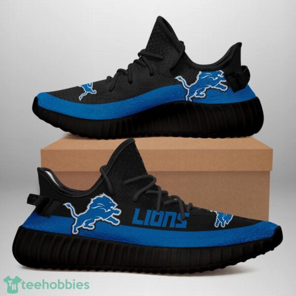 Detroit Lions Yeezy Sneakers For Men And Women Sport Team Gift Product Photo 2
