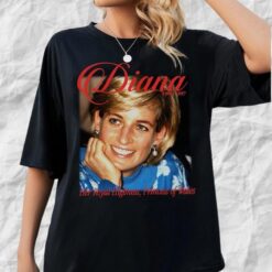 Diana, Princess of Wales two-sided Unisex Shirt Princess Wales, Elizabeth II Shirt Product Photo 3
