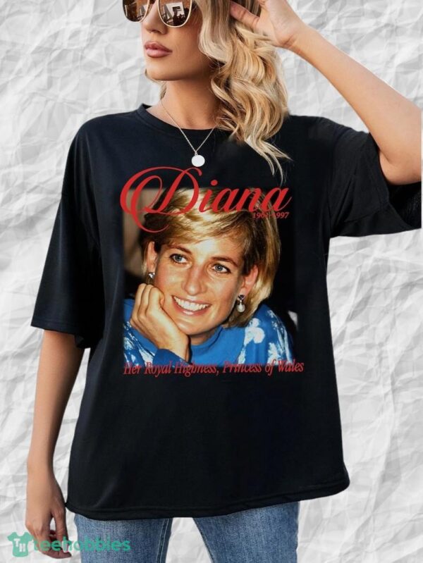 Diana, Princess of Wales two-sided Unisex Shirt Princess Wales, Elizabeth II Shirt Product Photo 3