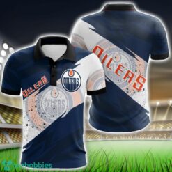 Edmonton Oilers All Over Print 3D Polo Shirt Golf Lover Gift Product Photo 1