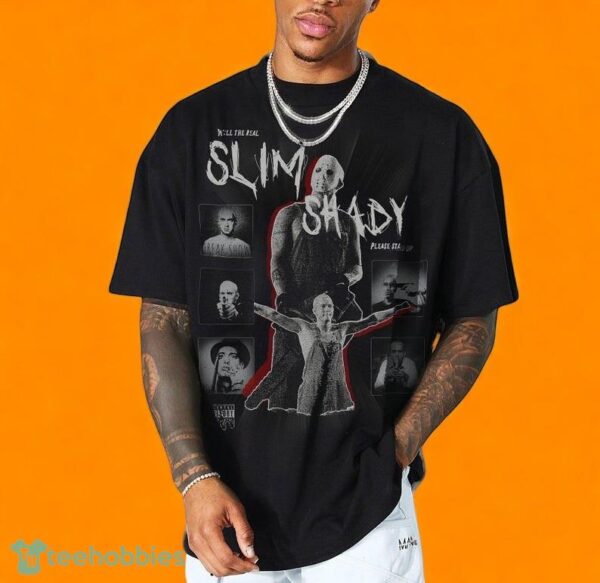 Eminem Slim Shady Detroit Tee, Vintage Bootleg 90s T-Shirt Product Photo 1