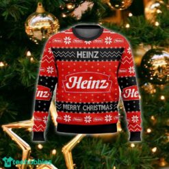 Favorite Food Brands Heinz Ugly Sweater For Fans Christmas Vintage Gift - Favorite Food Brands Heinz Ugly Sweater_2