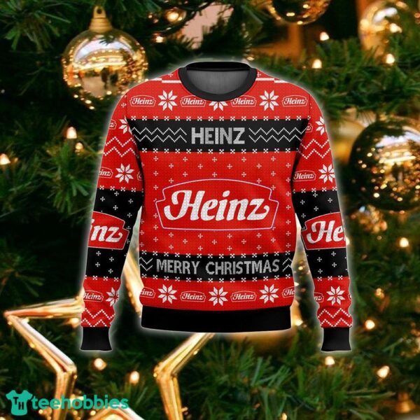 Favorite Food Brands Heinz Ugly Sweater For Fans Christmas Vintage Gift - Favorite Food Brands Heinz Ugly Sweater_2