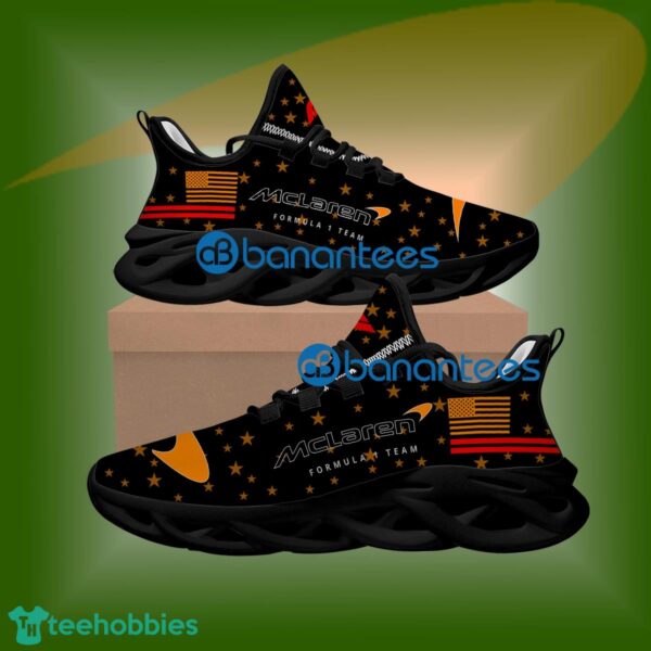 Flag USA Star Fashion F1 Racing McLaren Formula 1 Team Graphic Sport Sneaker Gift Max Soul Shoes - Flag USA Star Fashion F1 Racing McLaren Formula 1 Team Max Soul Shoes Style 2