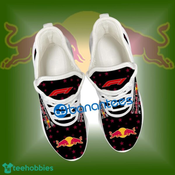 Flag USA Star Fashion F1 Racing Oracle Red Bull Racing Trademark Sport Sneaker Gift Max Soul Shoes - Flag USA Star Fashion F1 Racing Oracle Red Bull Racing Max Soul Shoes Style 1
