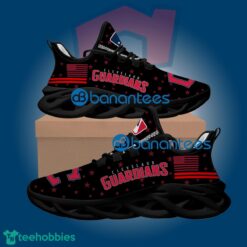 Flag USA Star Fashion MLB Cleveland Guardians Unconventional Running Sneaker Gift Max Soul Shoes - Flag USA Star Fashion MLB Cleveland Guardians Max Soul Shoes Style 2