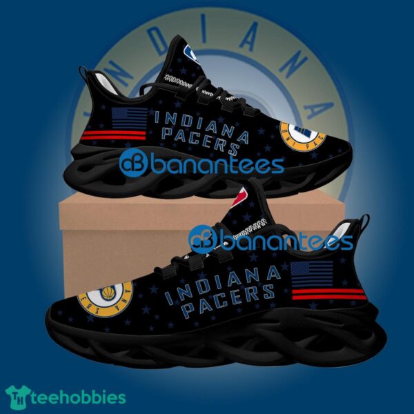 Flag USA Star Fashion NBA Indiana Pacers Stride Sport Sneaker Gift Max Soul Shoes - Flag USA Star Fashion NBA Indiana Pacers Max Soul Shoes Style 2