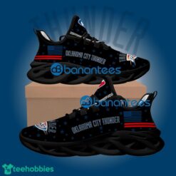 Flag USA Star Fashion NBA Oklahoma City Thunder High-quality Sport Sneaker Gift Max Soul Shoes - Flag USA Star Fashion NBA Oklahoma City Thunder Max Soul Shoes Style 2
