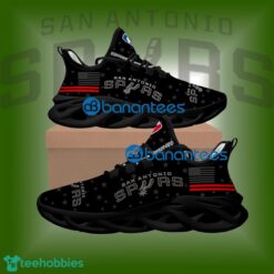 Flag USA Star Fashion NBA San Antonio Spurs Chic Sport Sneaker Gift Max Soul Shoes - Flag USA Star Fashion NBA San Antonio Spurs Max Soul Shoes Style 2