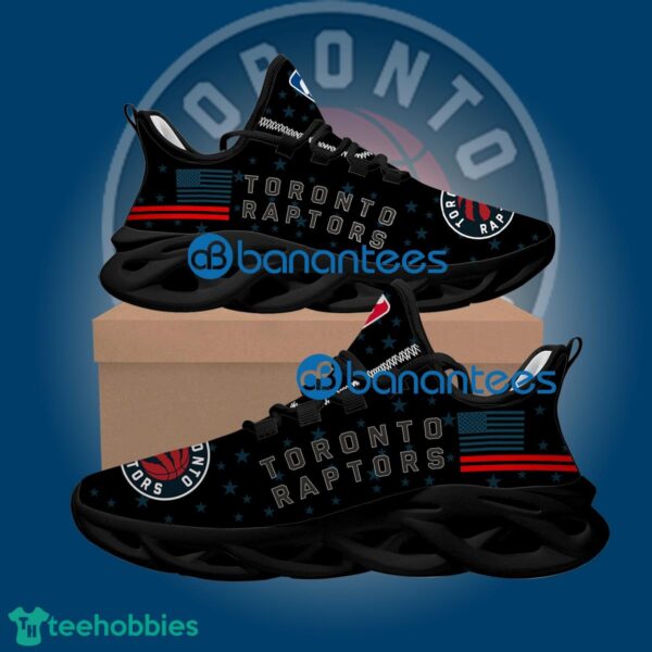 Flag USA Star Fashion NBA Toronto Raptors Casual Chunky Sneaker Gift Max Soul Shoes - Flag USA Star Fashion NBA Toronto Raptors Max Soul Shoes Style 2