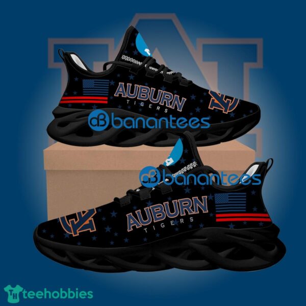 Flag USA Star Fashion NCAA Auburn Tigers Urban Chunky Sneaker Gift Max Soul Shoes - Flag USA Star Fashion NCAA Auburn Tigers Max Soul Shoes Style 2