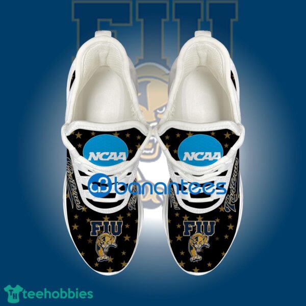Flag USA Star Fashion NCAA FIU Panthers Motif Sport Sneaker Gift Max Soul Shoes - Flag USA Star Fashion NCAA FIU Panthers Max Soul Shoes Style 1