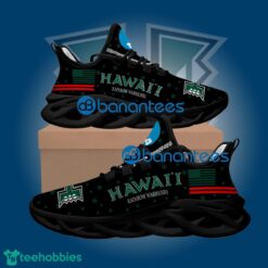 Flag USA Star Fashion NCAA Hawaii Rainbow Warriors Represent Sport Sneaker Gift Max Soul Shoes - Flag USA Star Fashion NCAA Hawaii Rainbow Warriors Max Soul Shoes Style 2
