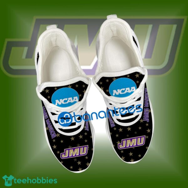 Flag USA Star Fashion NCAA James Madison Dukes Unveil Sport Sneaker Gift Max Soul Shoes - Flag USA Star Fashion NCAA James Madison Dukes Max Soul Shoes Style 1