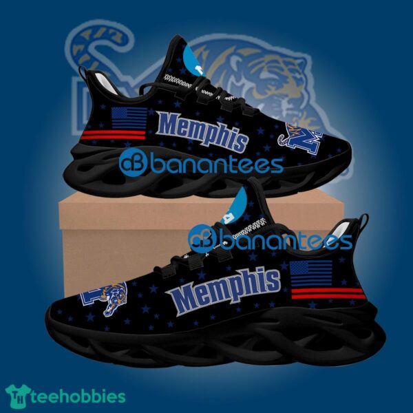 Flag USA Star Fashion NCAA Memphis Tigers Empower Running Sneaker Gift Max Soul Shoes - Flag USA Star Fashion NCAA Memphis Tigers Max Soul Shoes Style 2