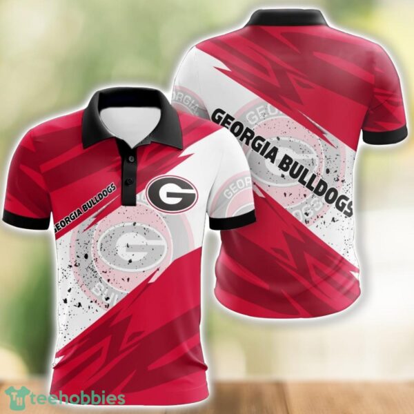 Georgia Bulldogs All Over Print 3D Polo Shirt Golf Lover Gift Product Photo 1