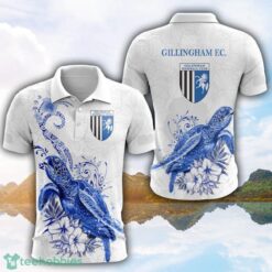 Gillingham F.C Turtle White Polo Shirt For Men And Women Gofl Polo Product Photo 1
