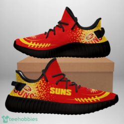 Gold Coast Suns Yeezy Sneakers For Men And Women Sport Team Gift Product Photo 2