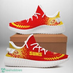 Gold Coast Suns Yeezy Sneakers For Men And Women Sport Team Gift Product Photo 1