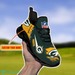 Green Bay Packers Personalized Name NFL Limited Max Soul Shoes Product Photo 2