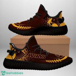 Hawthorn Hawks Yeezy Sneakers For Men And Women Sport Team Gift Product Photo 2