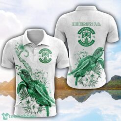 Hibernian F.C Turtle White Polo Shirt For Men And Women Gofl Polo Product Photo 1
