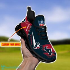 Houston Texans Personalized Name NFL Limited Max Soul Shoes Product Photo 2