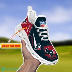 Houston Texans Personalized Name NFL Limited Max Soul Shoes Product Photo 1