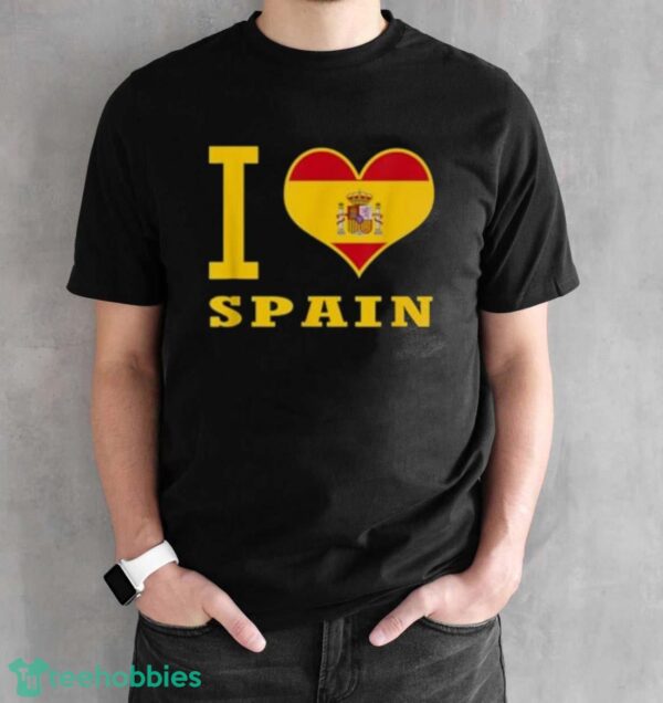I Love Spain T-shirt Product Photo 2