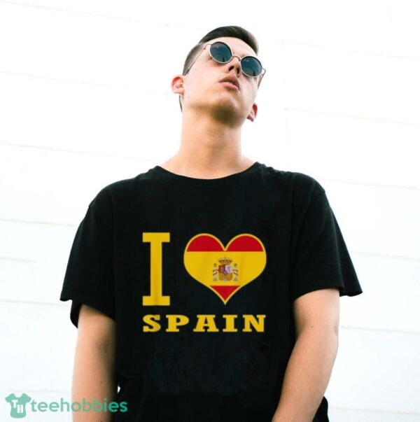 I Love Spain T-shirt Product Photo 3