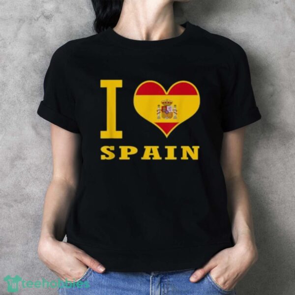 I Love Spain T-shirt Product Photo 4