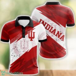 Indiana Hoosiers All Over Print 3D Polo Shirt Golf Lover Gift Product Photo 1