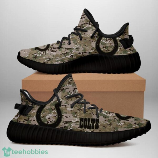 Indianapolis Colts U.S. Military Camouflage Shoes Yeezy Sneakers For Men And Women Product Photo 1