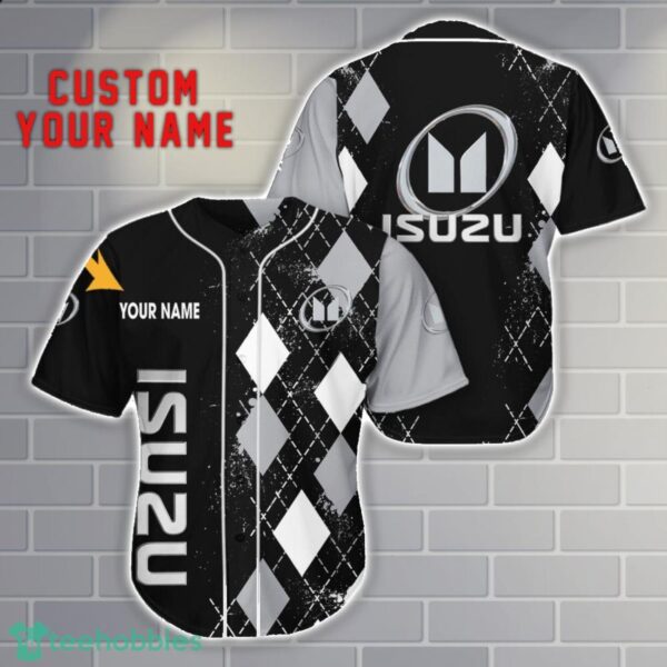 Isuzu Custom Name 3D Baseball Jersey Shirt Men Women Gift Product Photo 1