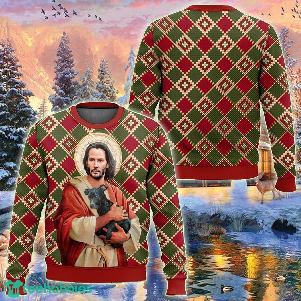 John Wick Funny Ugly Christmas Sweater 2024 Gift Holidays For Men And Women