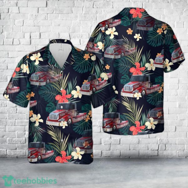 Joint Venture V16 Freightliner 3D Hawaiian Shirt Beach Shirt Product Photo 1