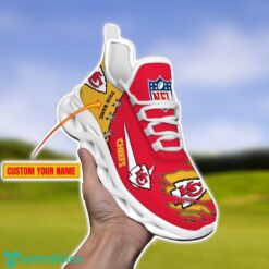 Kansas City Chiefs Personalized Name NFL Limited Max Soul Shoes Product Photo 1